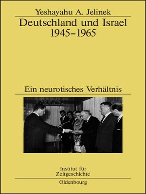 cover image of Deutschland und Israel 1945–1965
